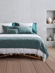 Κουβερλί Cinnamons Heritage 1946 Floral Quilted 220X240 / green